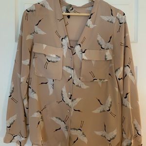 Zara Pattern Blouse